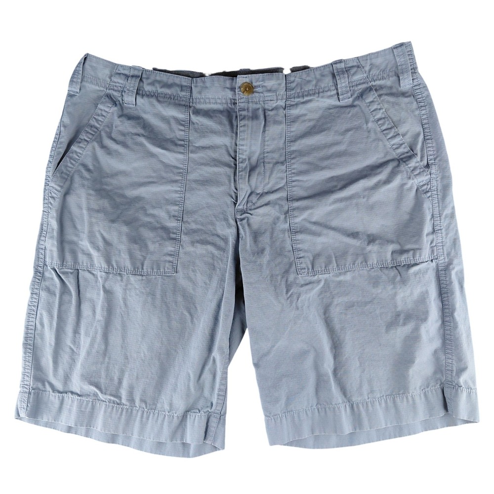 Banana Republic Mens 35 Blue Cotton Ripstop Shorts Summer‎ Casual